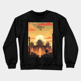 Karbala, Iraq Travel Print Wall Art, Home Décor, Gift Art Crewneck Sweatshirt